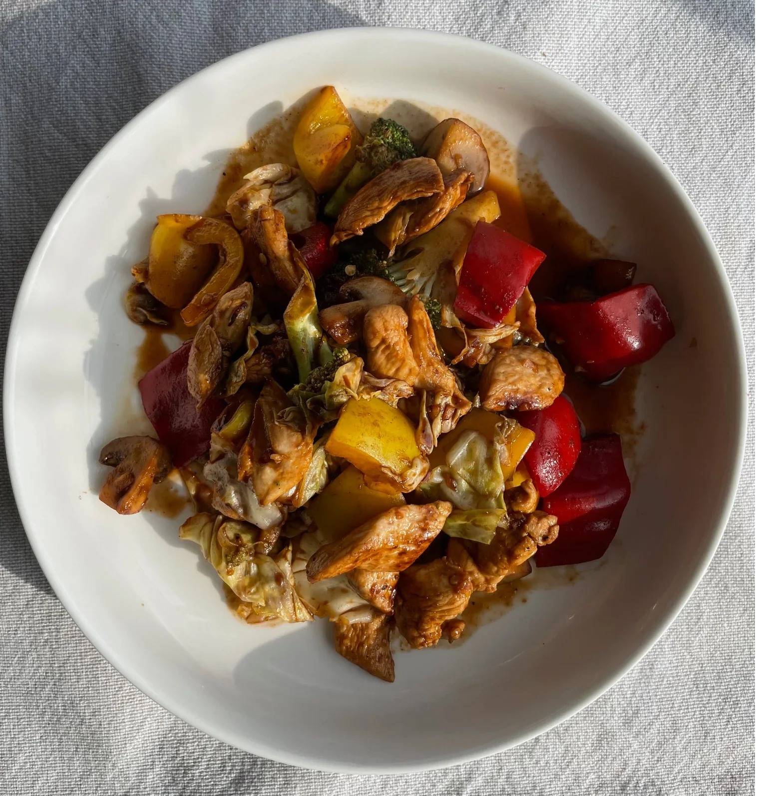 Chicken Veggie Stir Fry